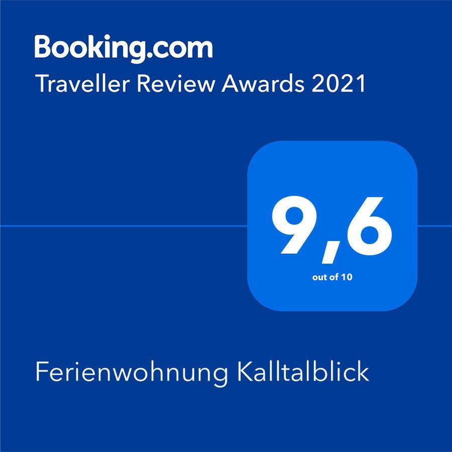 Ferienwohnung Kalltalblick Зиммерат Экстерьер фото